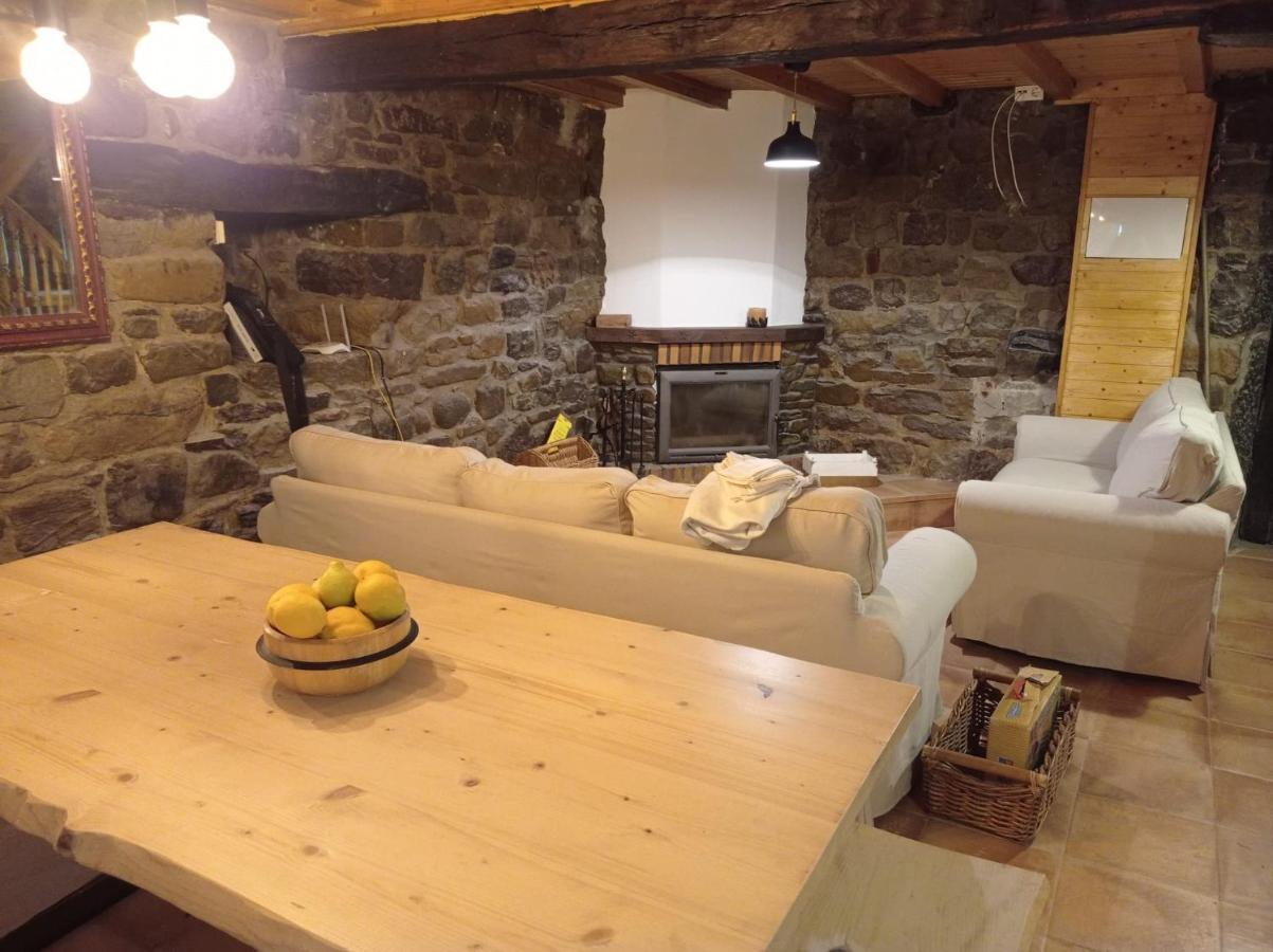 Amplia Y Comoda Casa De Piedra Con Porche Y Jardin San Roque de Ríomiera Extérieur photo