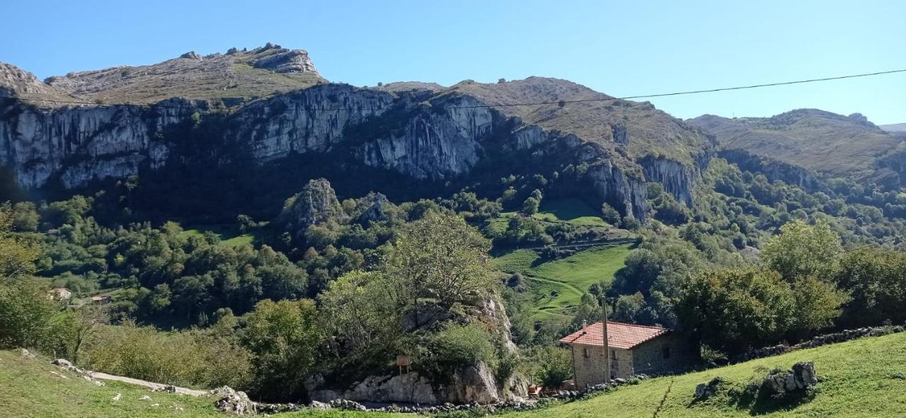 Amplia Y Comoda Casa De Piedra Con Porche Y Jardin San Roque de Ríomiera Extérieur photo